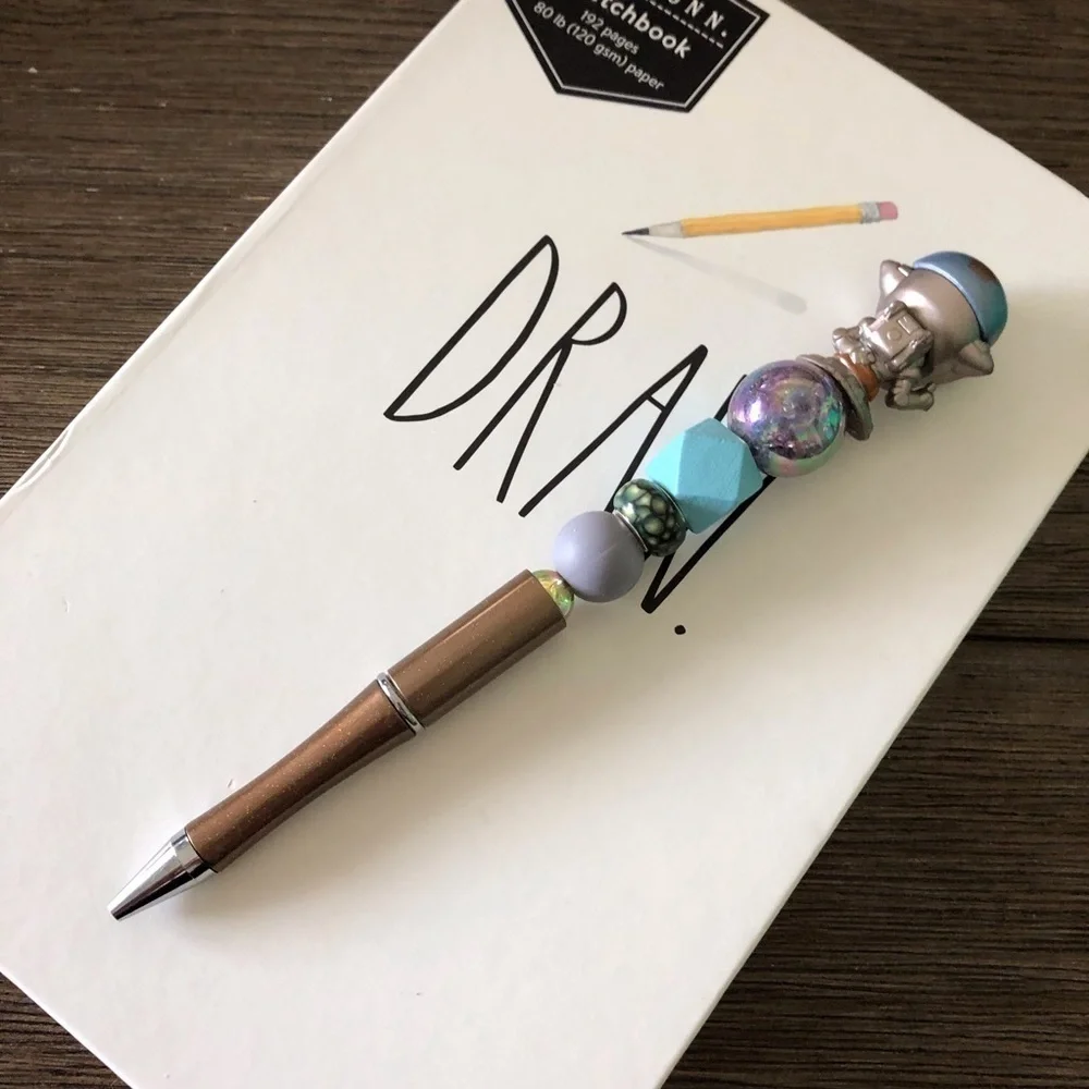 Disney Doorables: Star Wars: Professor Huyang handmade beaded pen